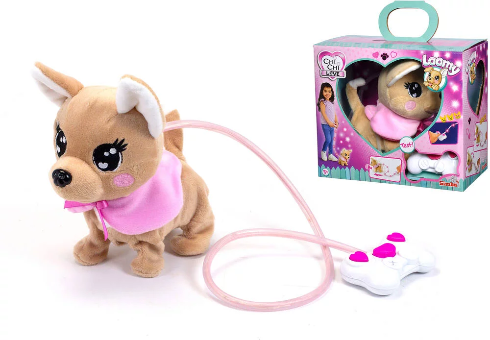 CHI CHI LOVE - PELUCHE INTERACTIVE LOOMY 20 CM