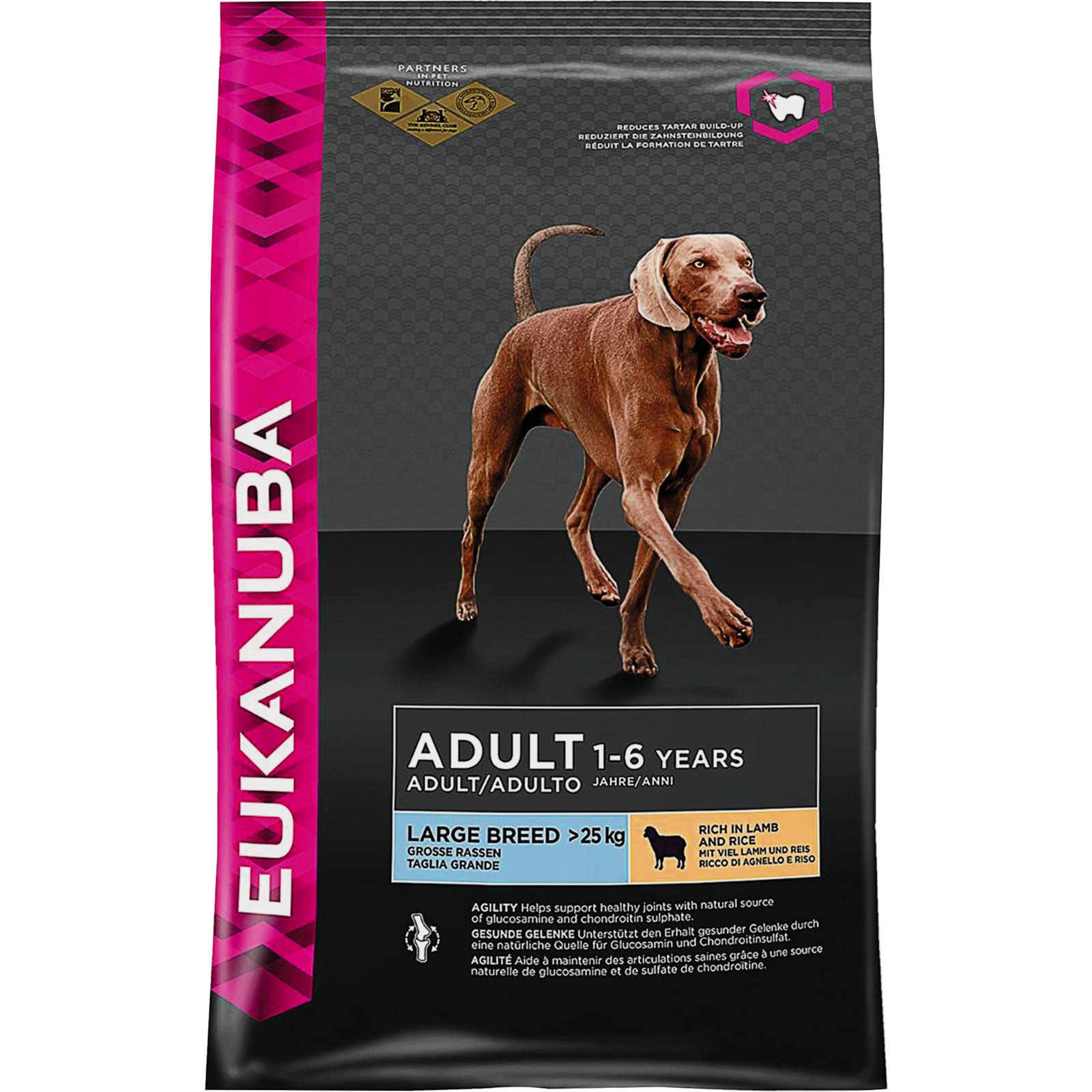Eukanuba Adult Lamm+Reis Large 12kg