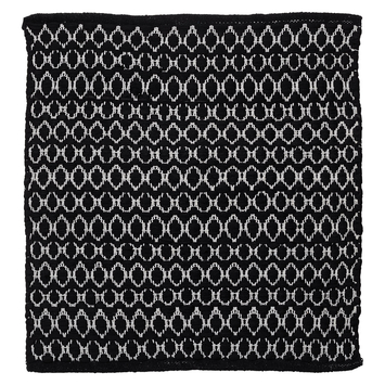 Sealskin badmat boho 60x60cm zwart
