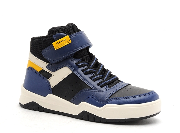 Geox boots bottine enfant j367rf j perth garcon bleu