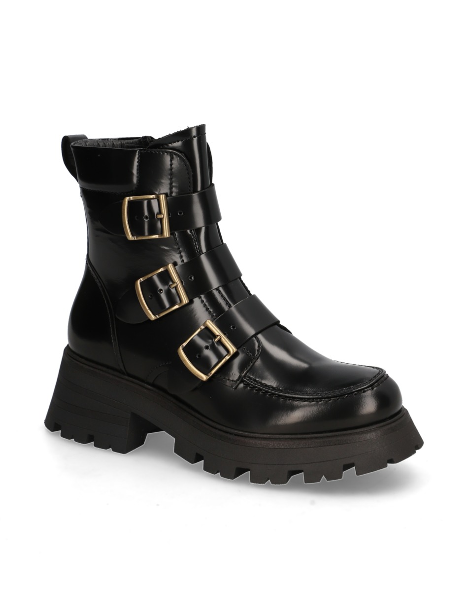 Glattleder Boot