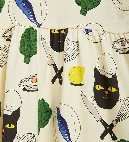 Mini Rodini Kleid - Chef CAT - Multi