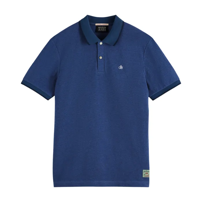 Scotch & Soda Melange Polo Heren