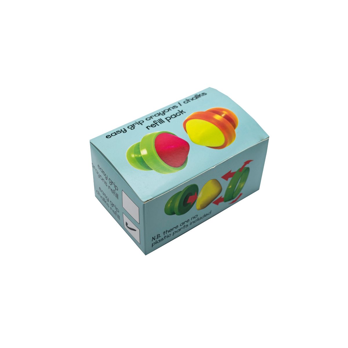 EDUPLAY Easy Grip Kreide zum Auffüllen 6er Set