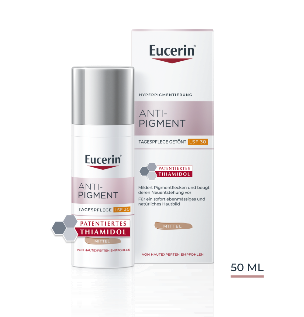 EUCERIN Anti-Pigment Tagespflege getönt LSF30 Disp 50 ml