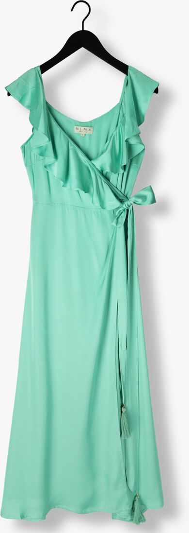 groene nema maxi jurk n162