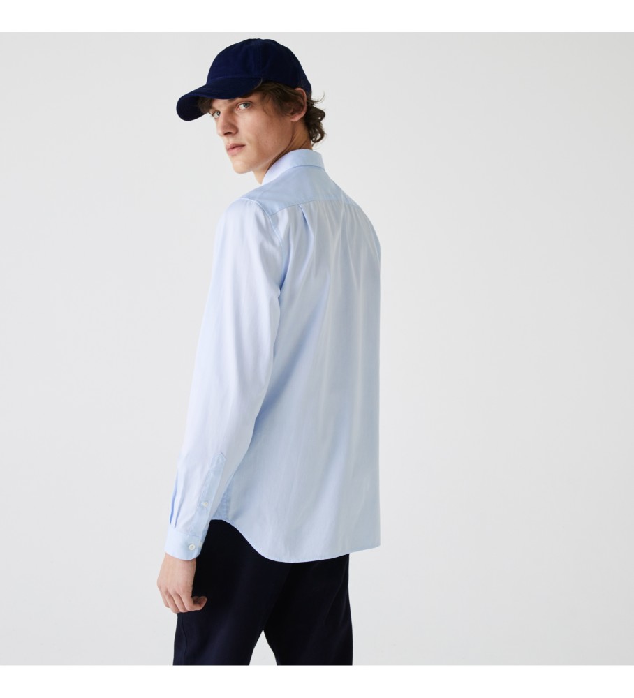 Camisa Lacoste Regular Fit cinza