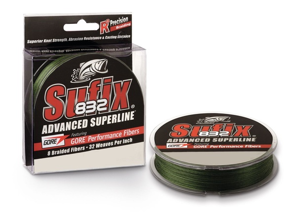Tresse Sufix 832 Braid L.Vis Green (250m)