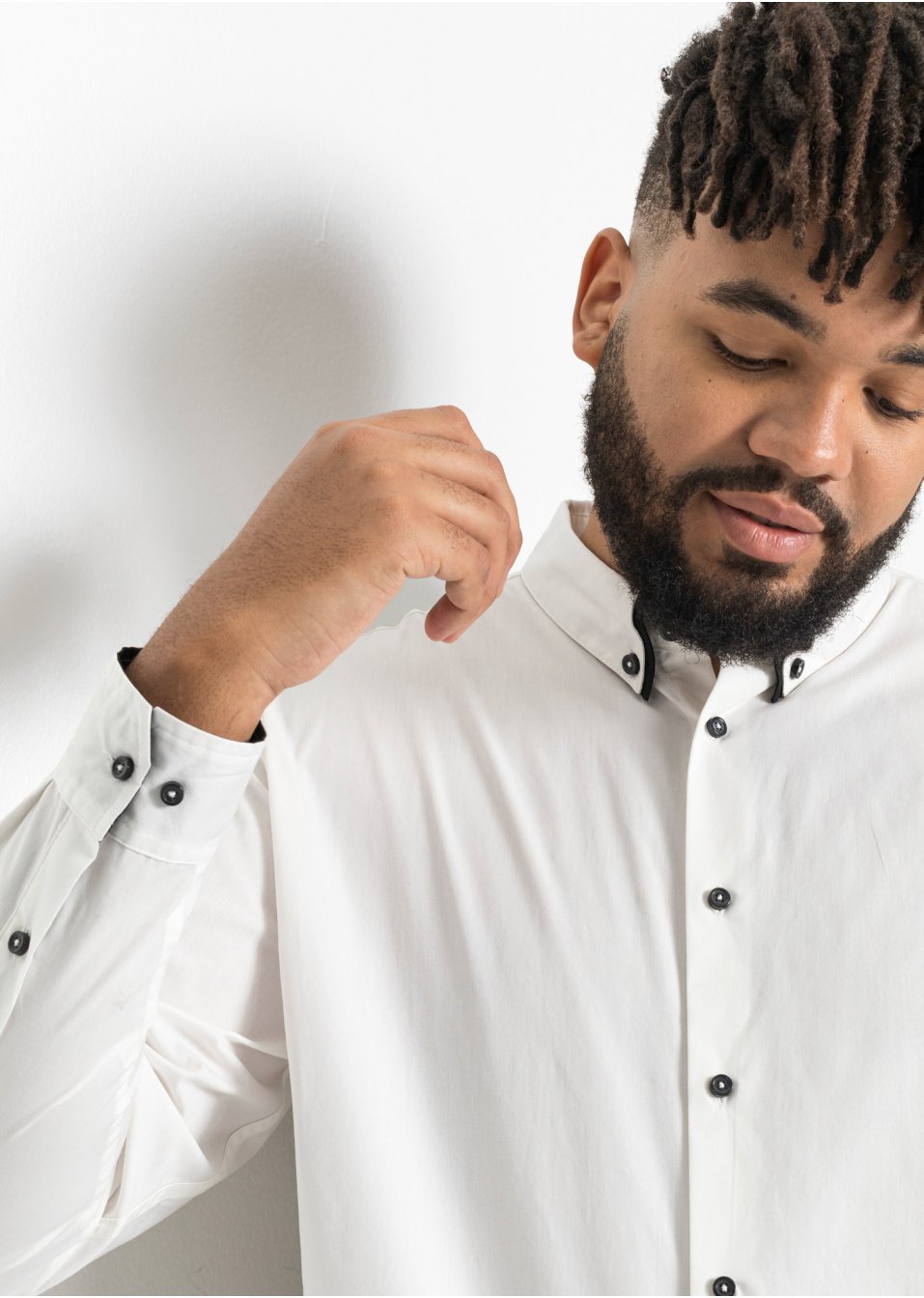 Chemise business, manches longues