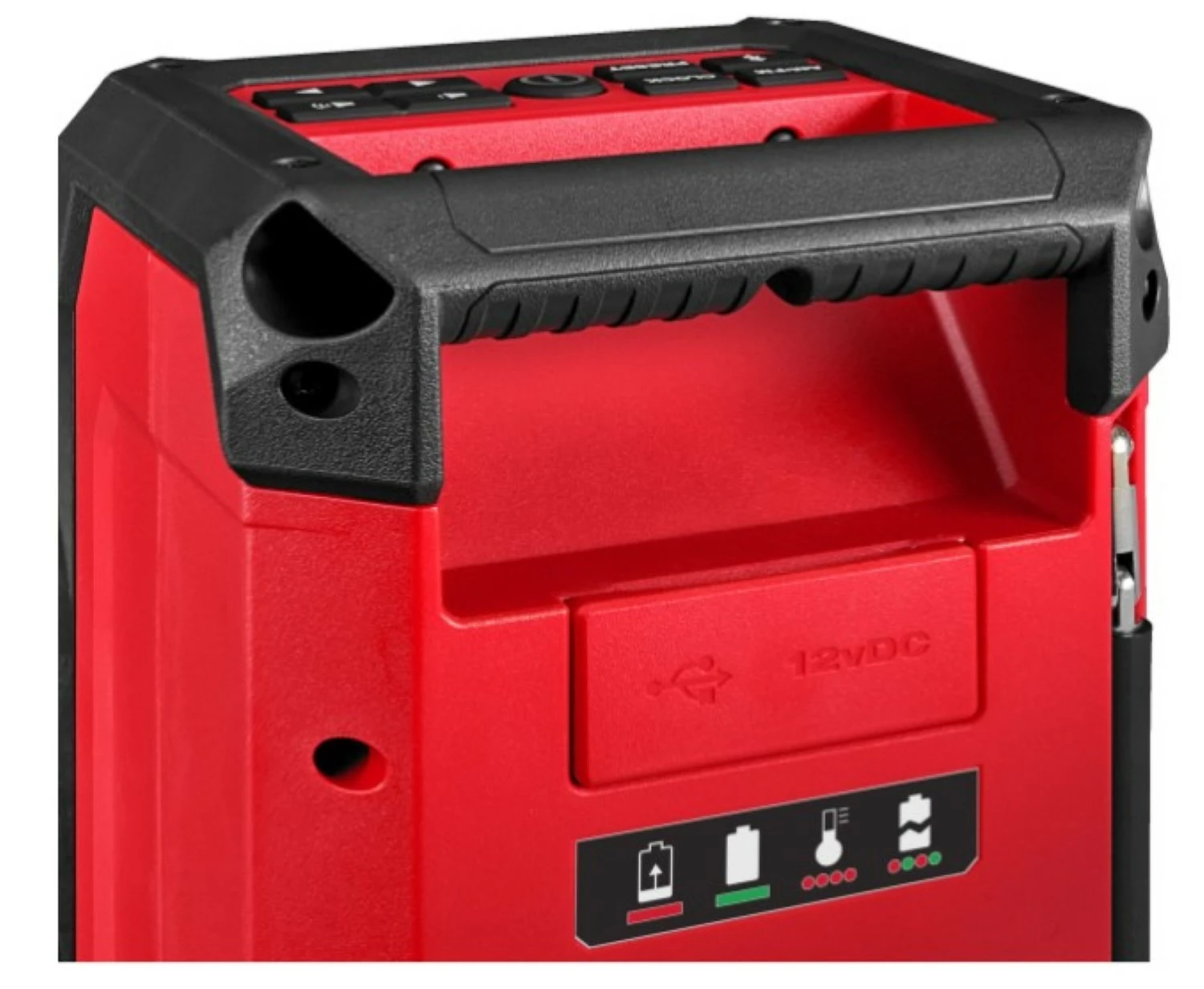 Milwaukee M12 RCDAB -0 12V Li-Ion accu radio - Bluetooth - DAB  / FM / AM