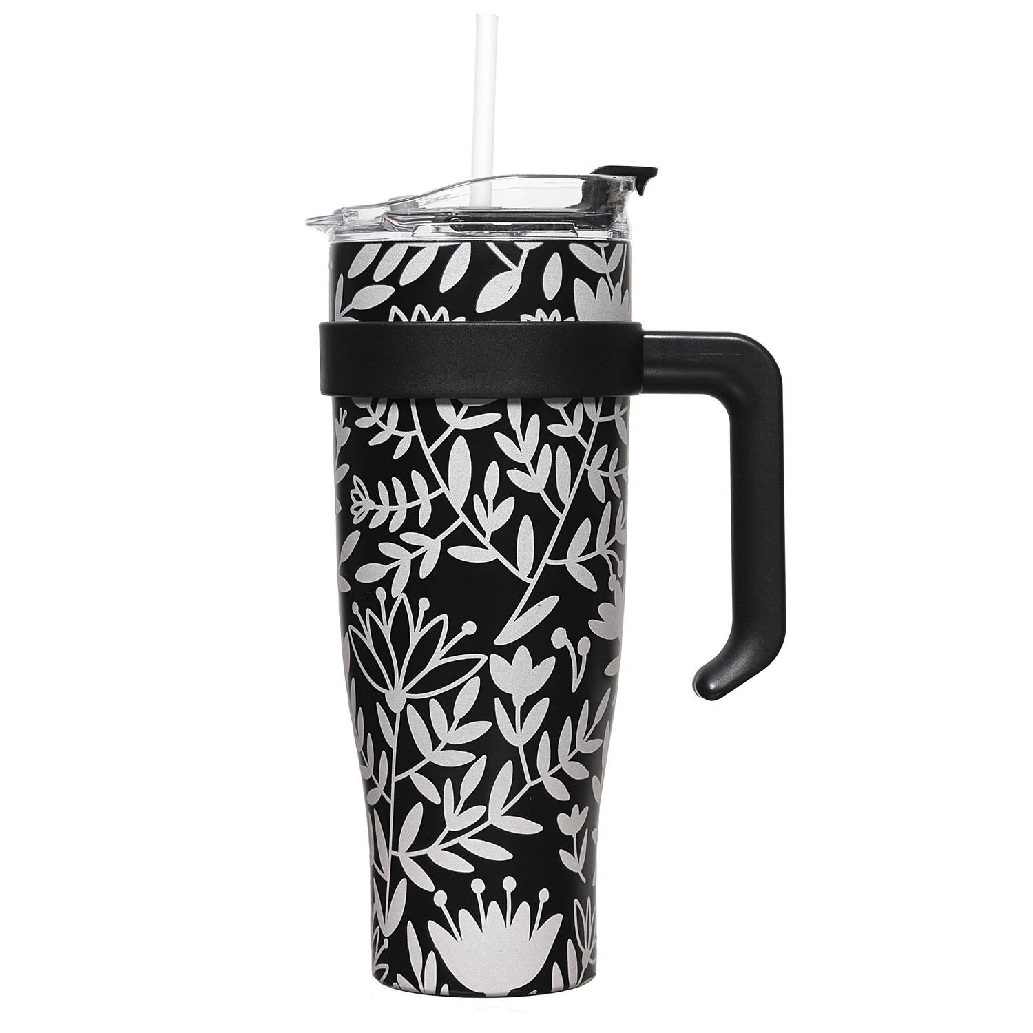 MUG TRANSPORT MIAMI BLANC NOIR 1.2L