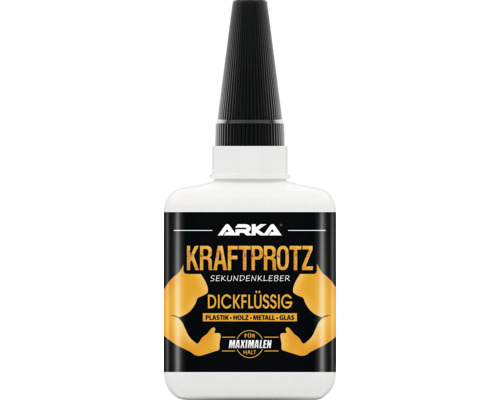 ARKA Kraftprotz universele superlijm, dik, 50 g