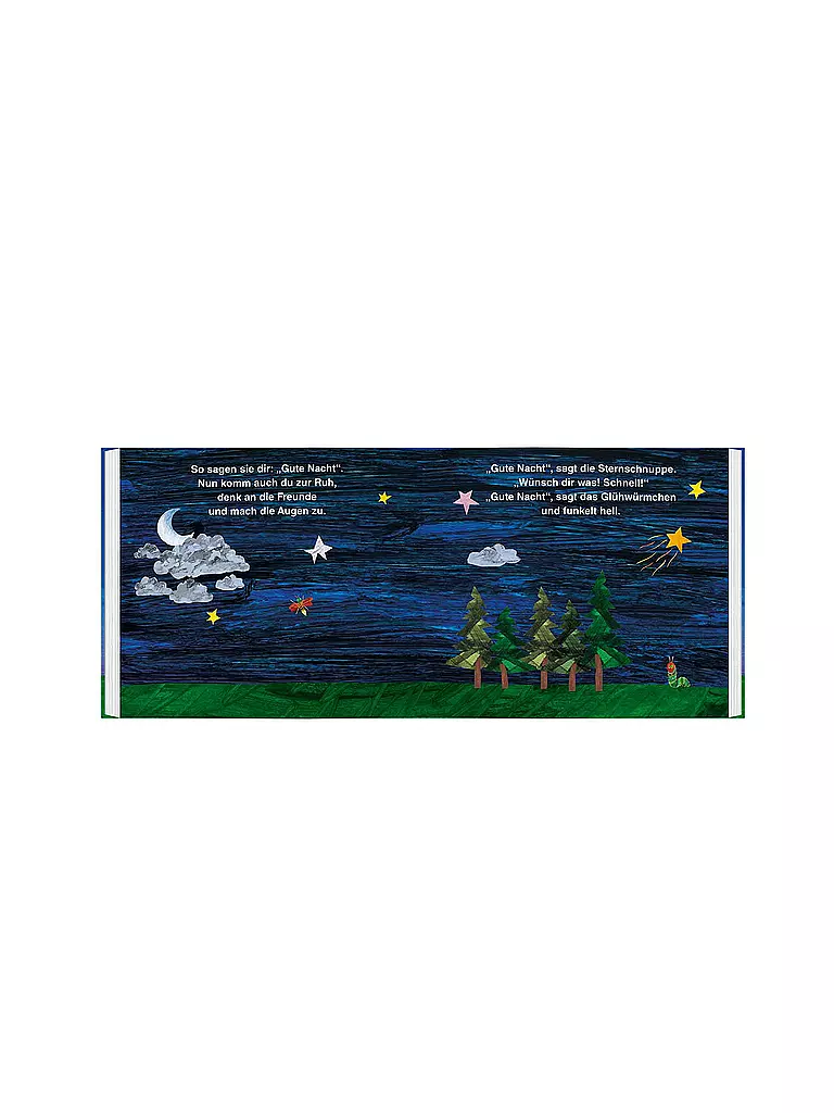 GERSTENBERG VERLAG Buch - Die kleine Raupe Nimmersatt - Gute Nacht  keine Farbe