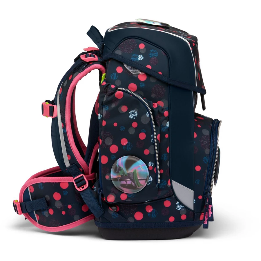 Ergobag Cubo Reflex Glow - Schulranzen Set 5tlg. Modell 2024 PhantBärsiewelt