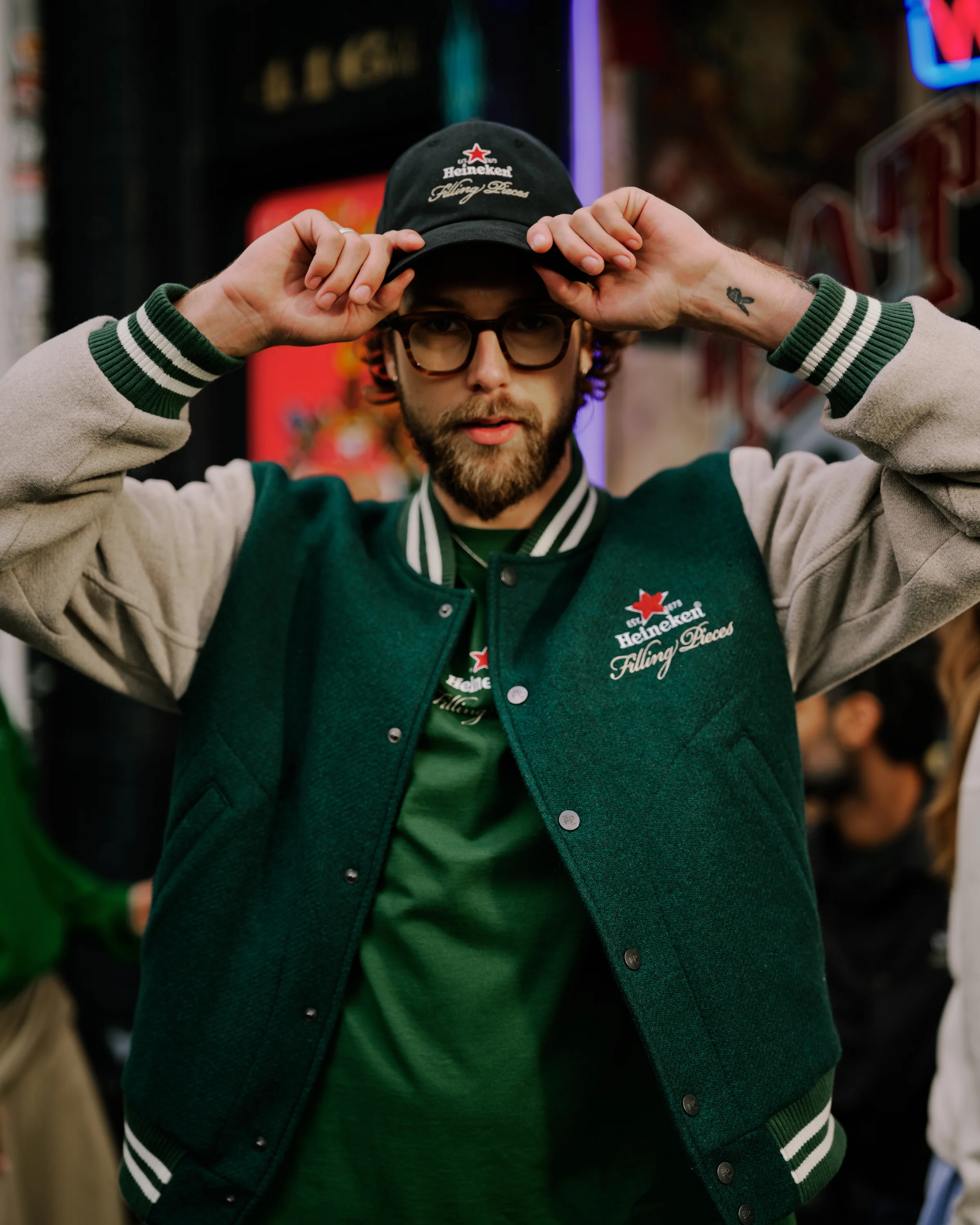 Cap Heineken Vintage Black