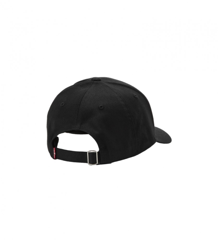 Boné Levi's Housemark Flexfit, Preto