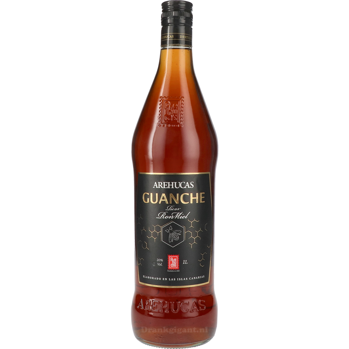 Arehucas Guanche Ron Miel 100 cl