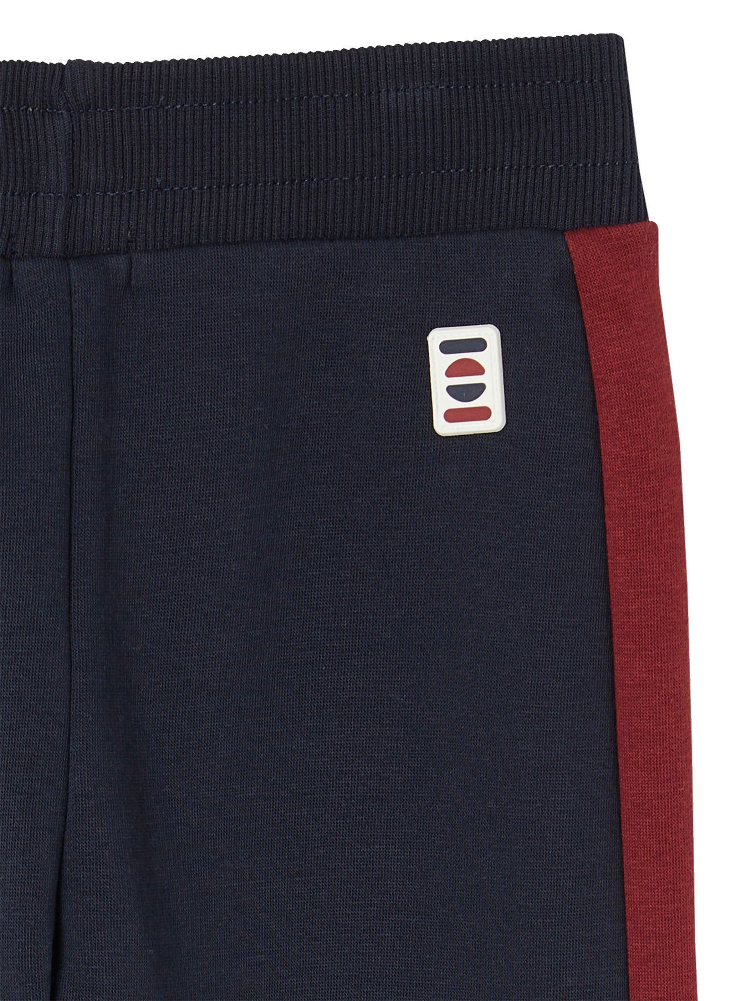 Vertbaudet Jungen Jogginghose mit Zierstreifen und Recycling-Polyester marine