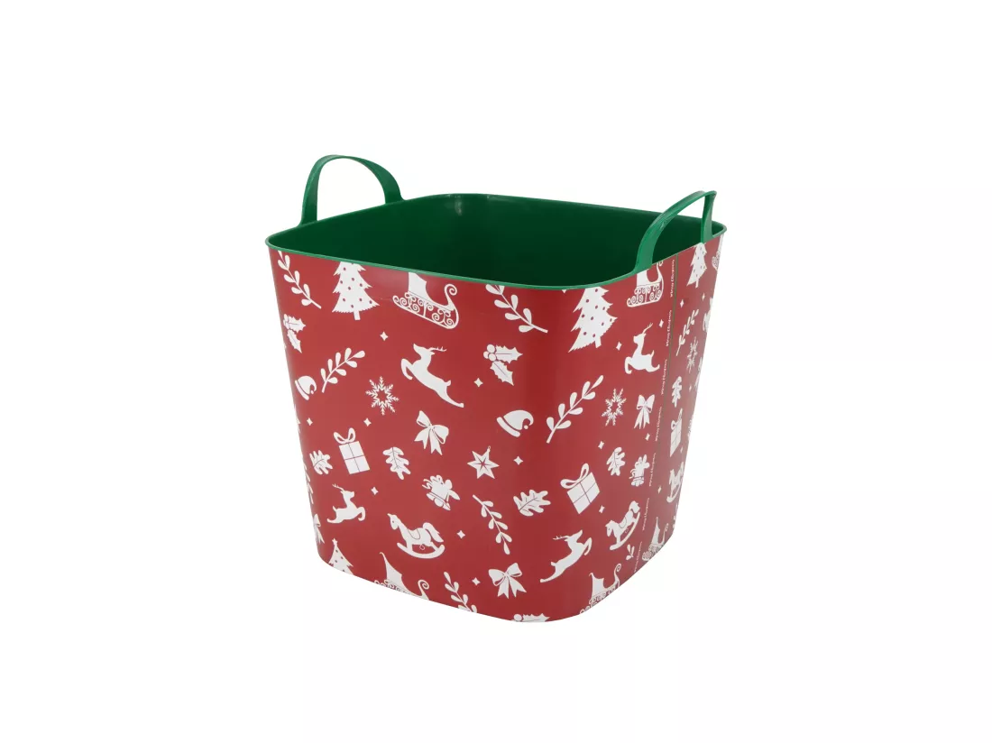 panier 25l iml motifs xmas 35x34x35