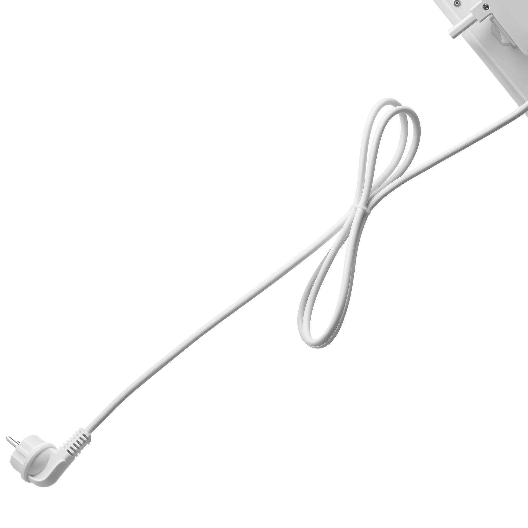 tectake® Hybrid Infrarotheizung, rahmenlos mit Thermostat, Überhitzungsschutz, einfache Wand- oder Deckenmontage, inklusive Ständer