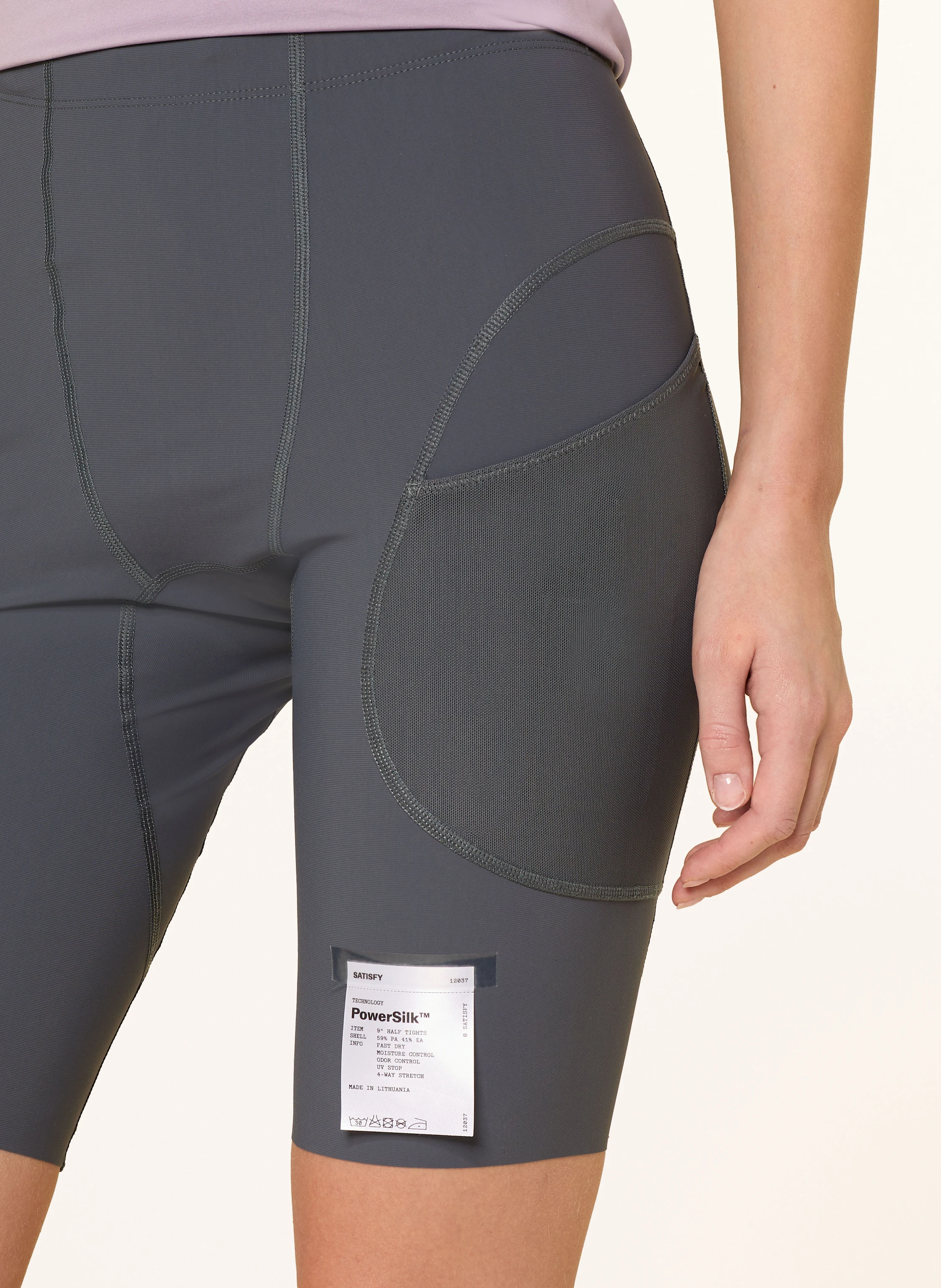 SATISFY Lauf-Tights POWERSILK 9