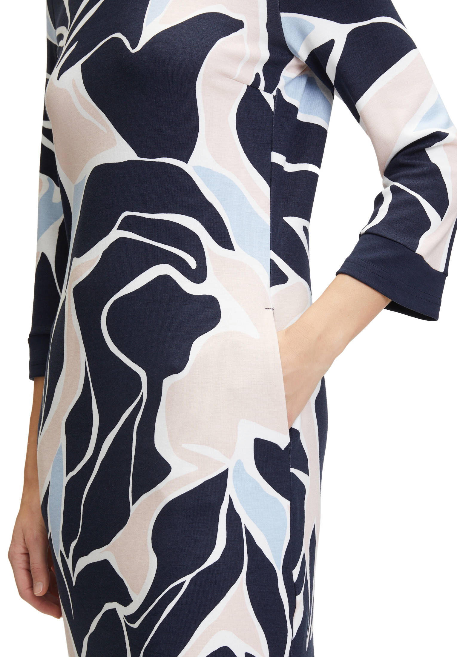 Betty Barclay| Damen Shirtkleid mit U-Boot-Ausschnitt