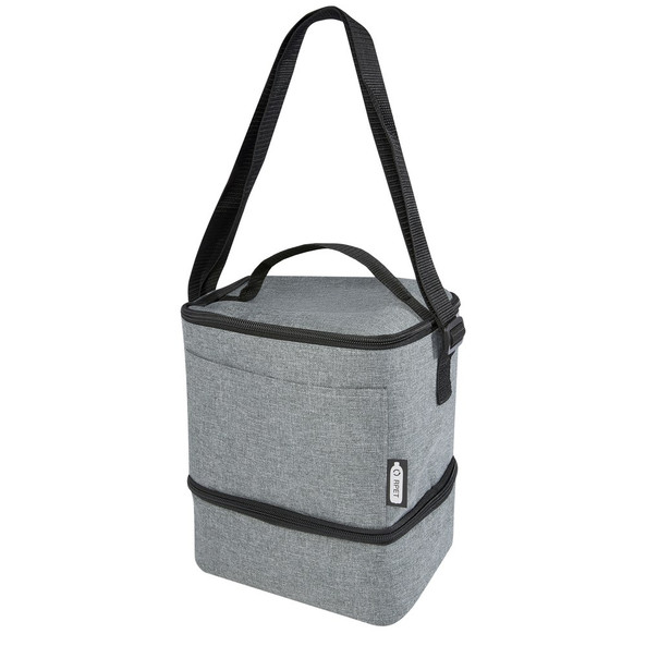 EgotierPro 120615 - Sac-repas isotherme Tundra en RPET pour 9 canettes 7L