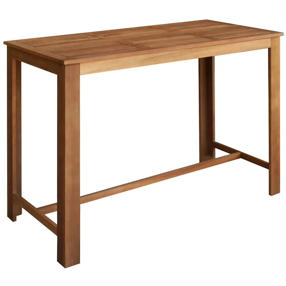 vidaXL - Bartafel - Bruin - Hout - 150 x 70 x 105 cm