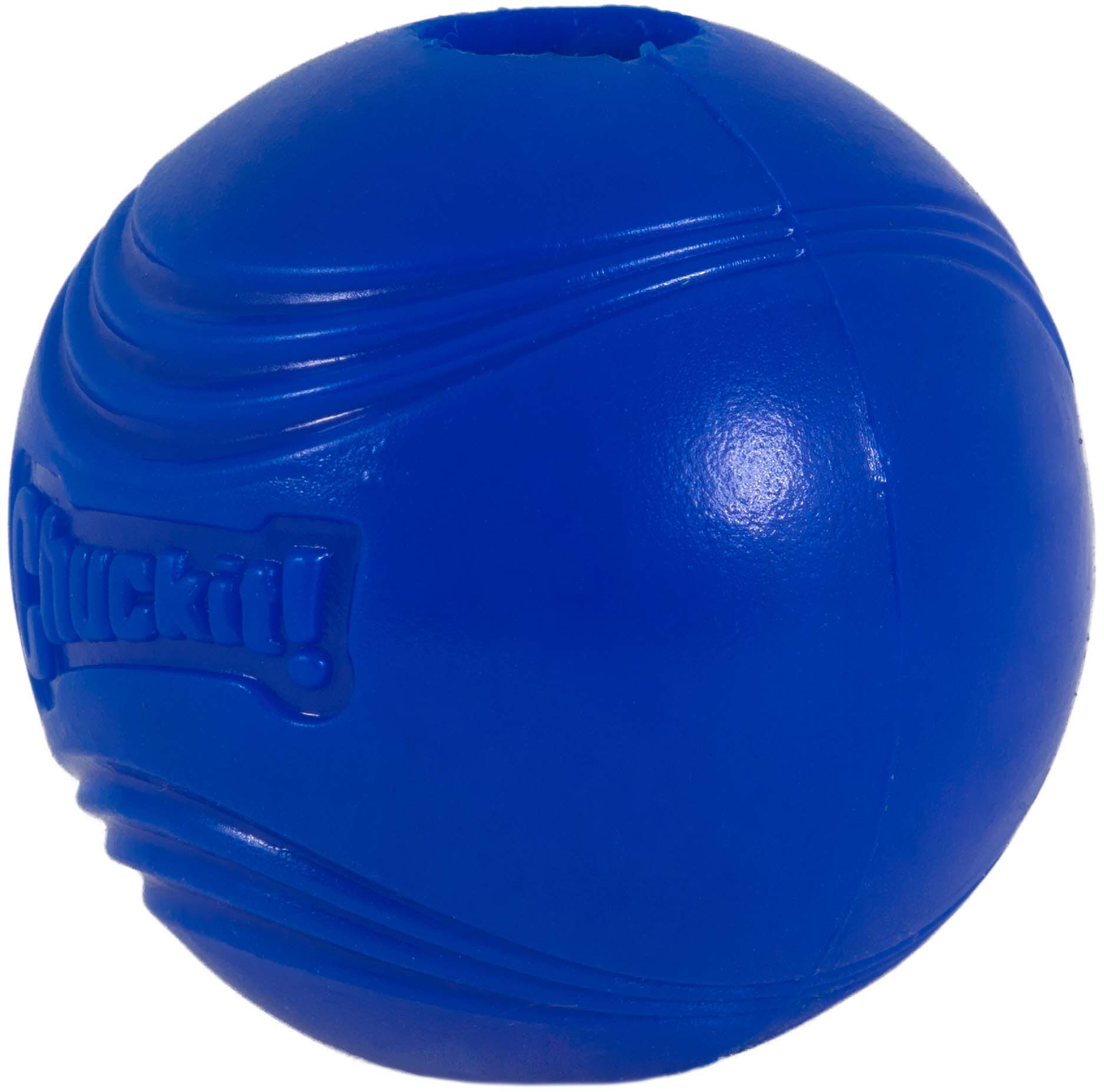 Chuckit Tennisbal - Hondenspeelgoed - blauw - 12.5x9.8x6.5 cm - M
