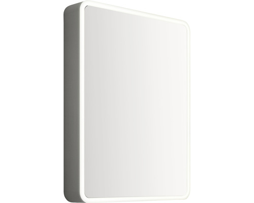 Focco Mia spiegelkast 60 x 70 x 11,5 cm grijs mat LED IP 44