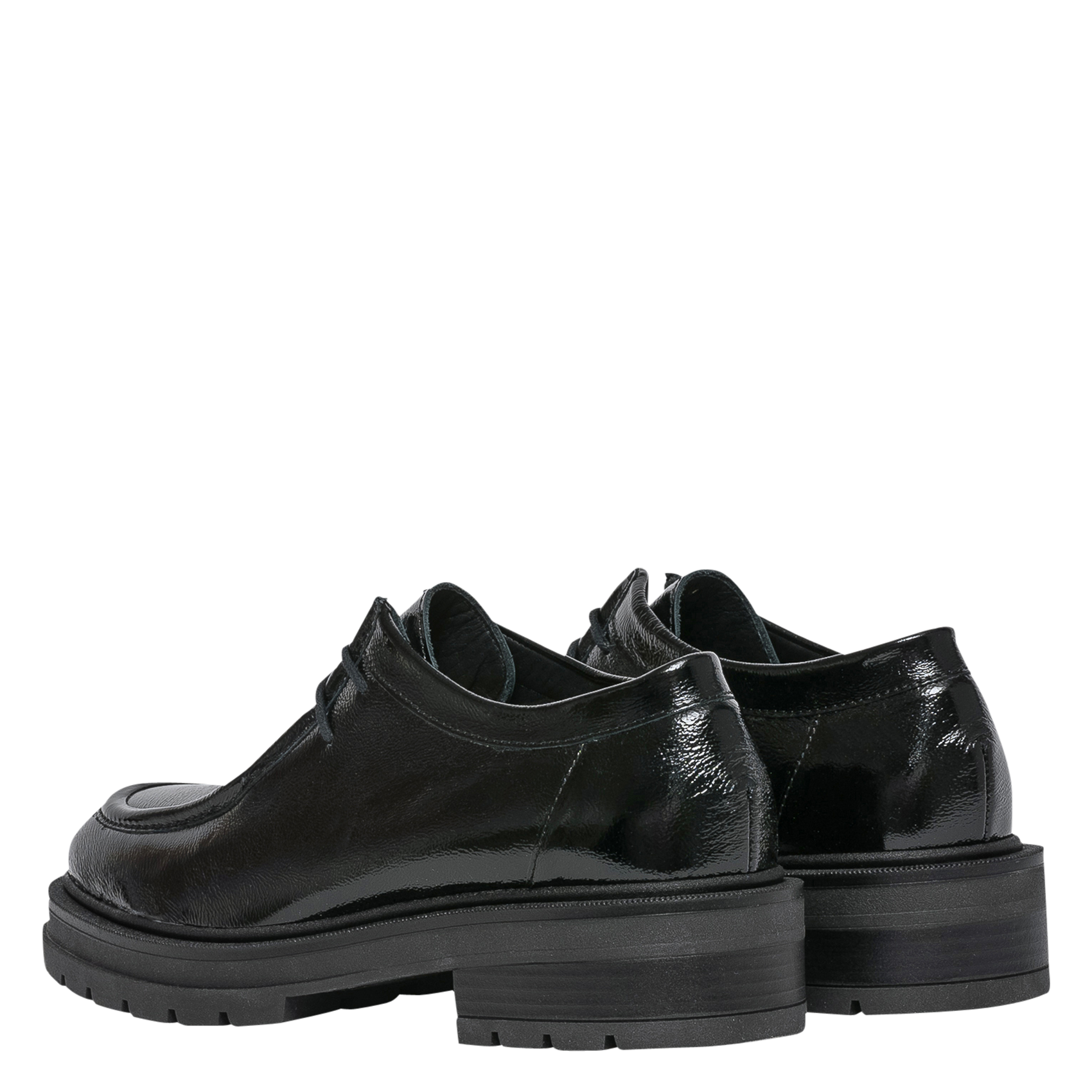 CELINE - Derbies crantés en cuir| Noir