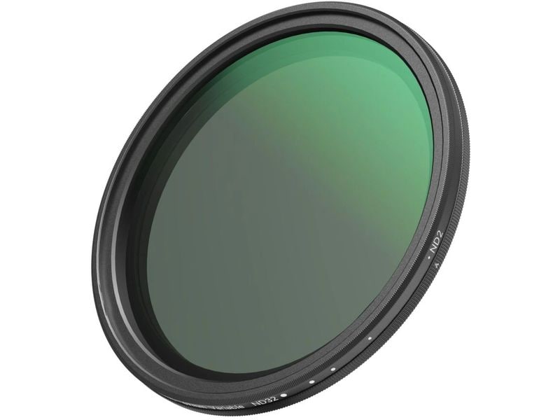 Smallrig Aufsteckbarer VND-Filter ND2-ND32 (1-5 Stop) 67mm Für mobile Filmemacher