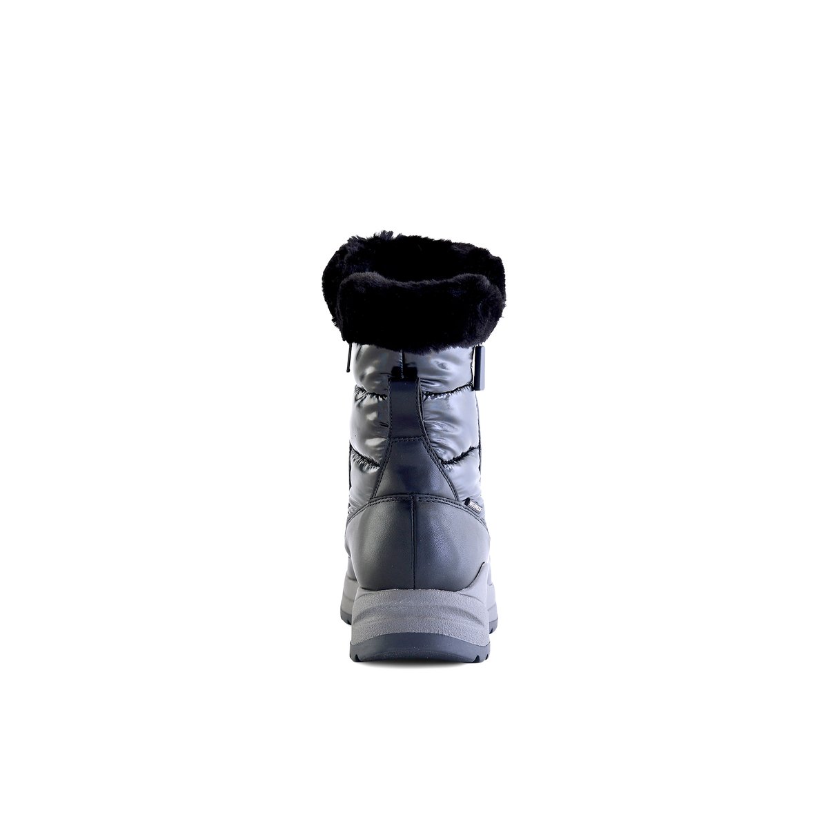 STORM BY COUGAR-Seismic-Bottes mi-mollet d'hiver - Semelle tracteur - Autre Noir