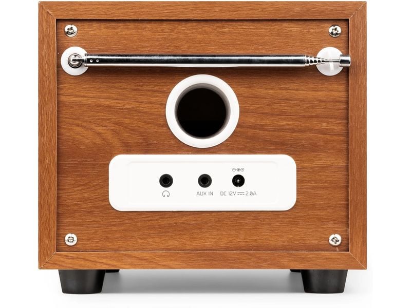 Audizio DAB  Radio Vieste Weiss DAB  Radio mit Stereo Lautsprecher und Subwoofer