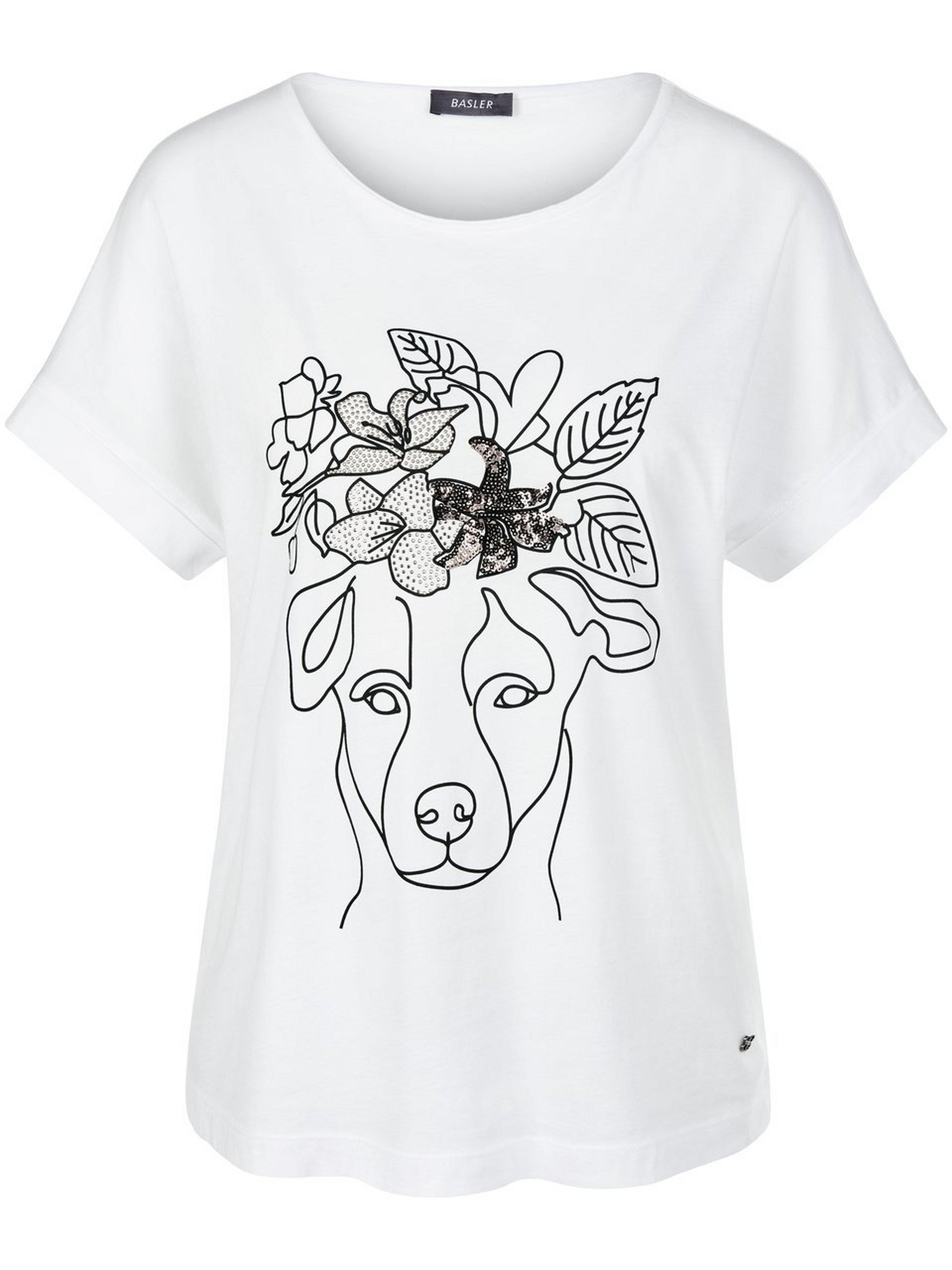 Rundhals-Shirt