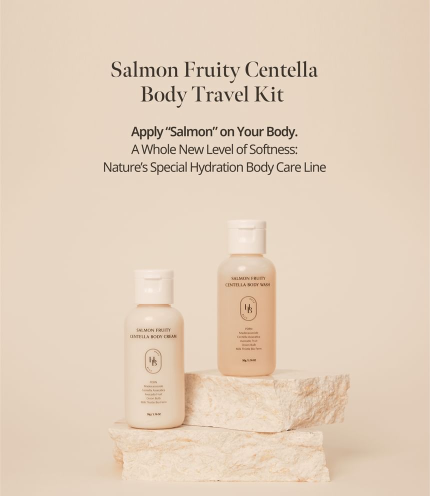 HEVEBLUE - Zalm Fruitige Centella Body Reisset