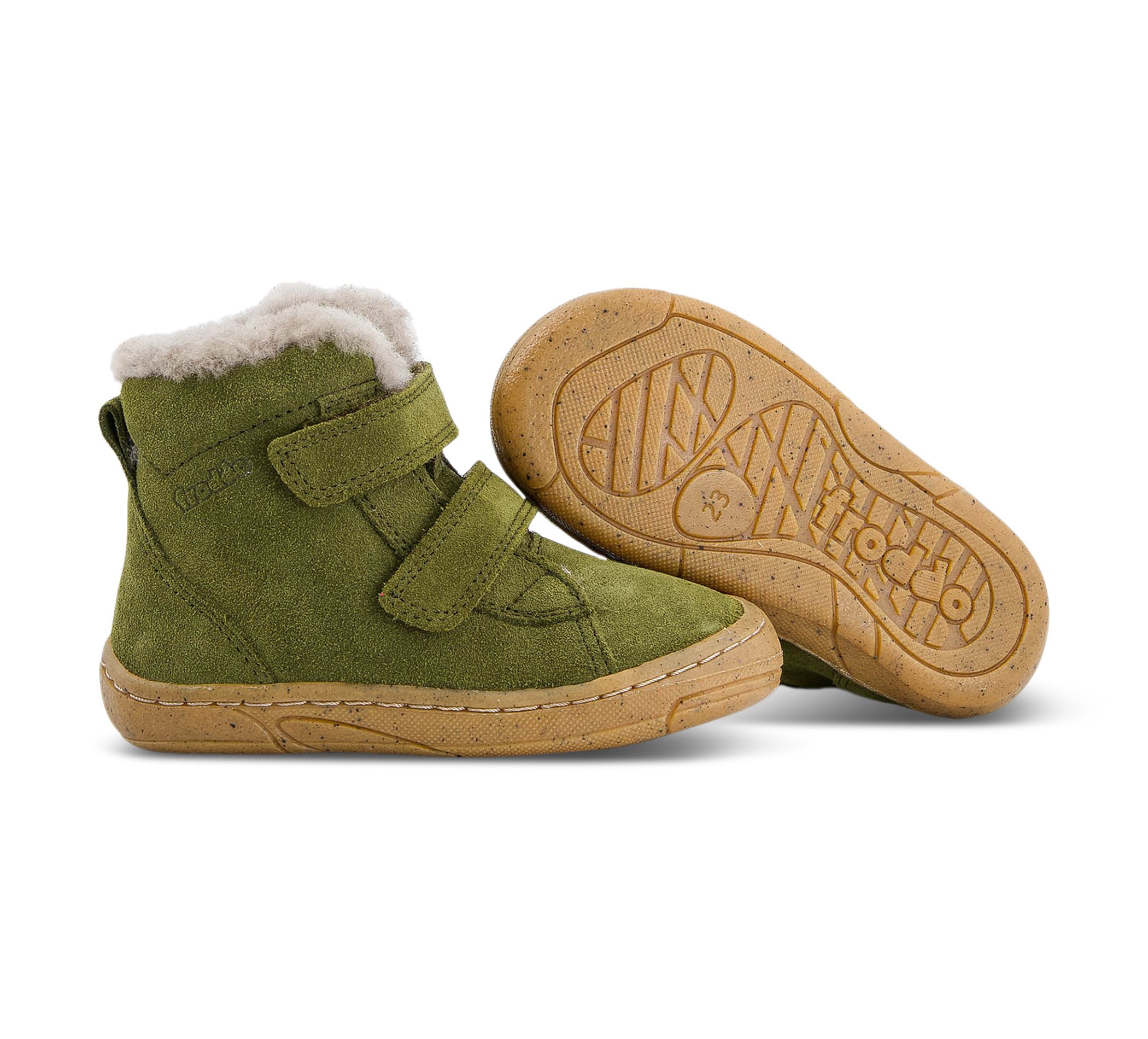 Froddo Minni Suede Velcro - Winterschuhe grün