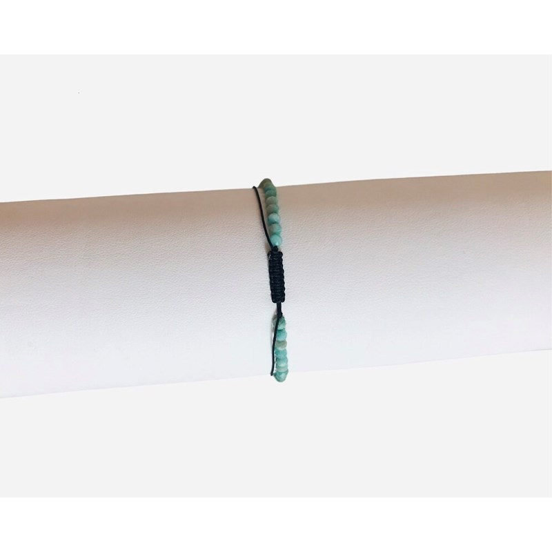 Bracelet réglable amazonite