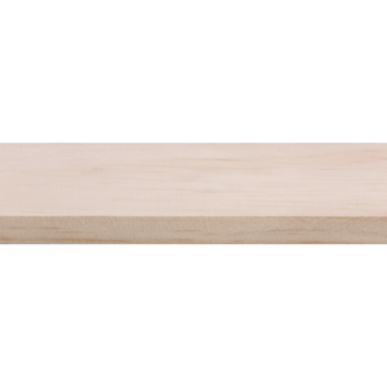 Lat grenen D-vorm 12,5x55 mm lengte 210 cm