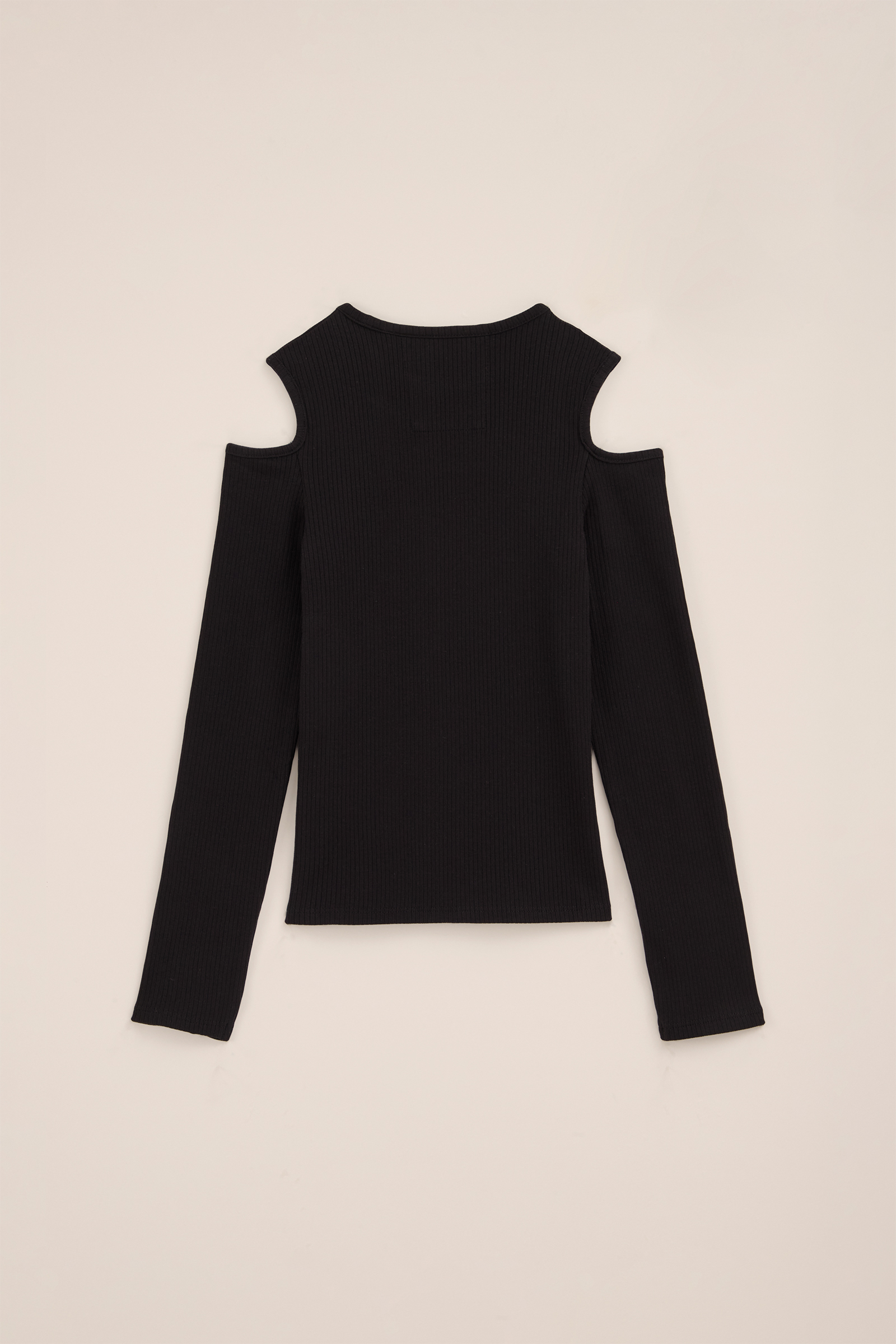 Meisjes T-shirt met structuur WE Fashion Zwart