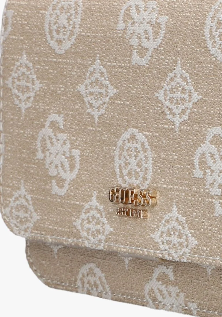 GUESS witte guess schoudertas loralee xbody flap organizer