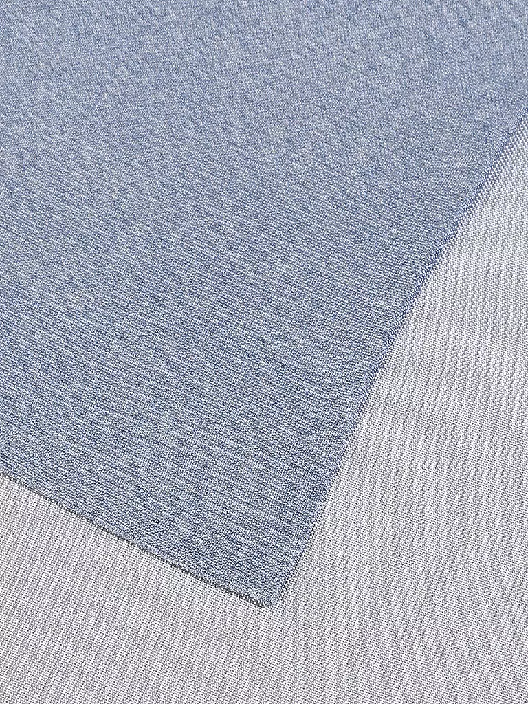PROFUOMO Seiden Stecktuch  blau
