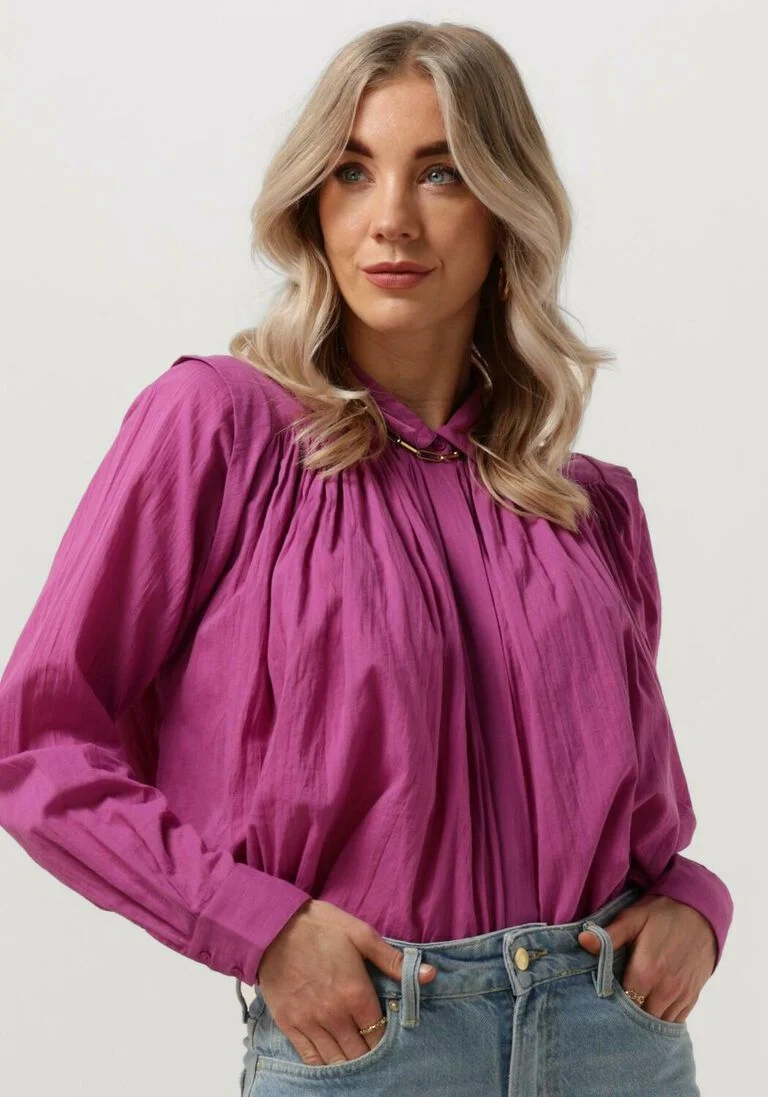 CIRCLE OF TRUST paarse circle of trust blouse agnes blouse