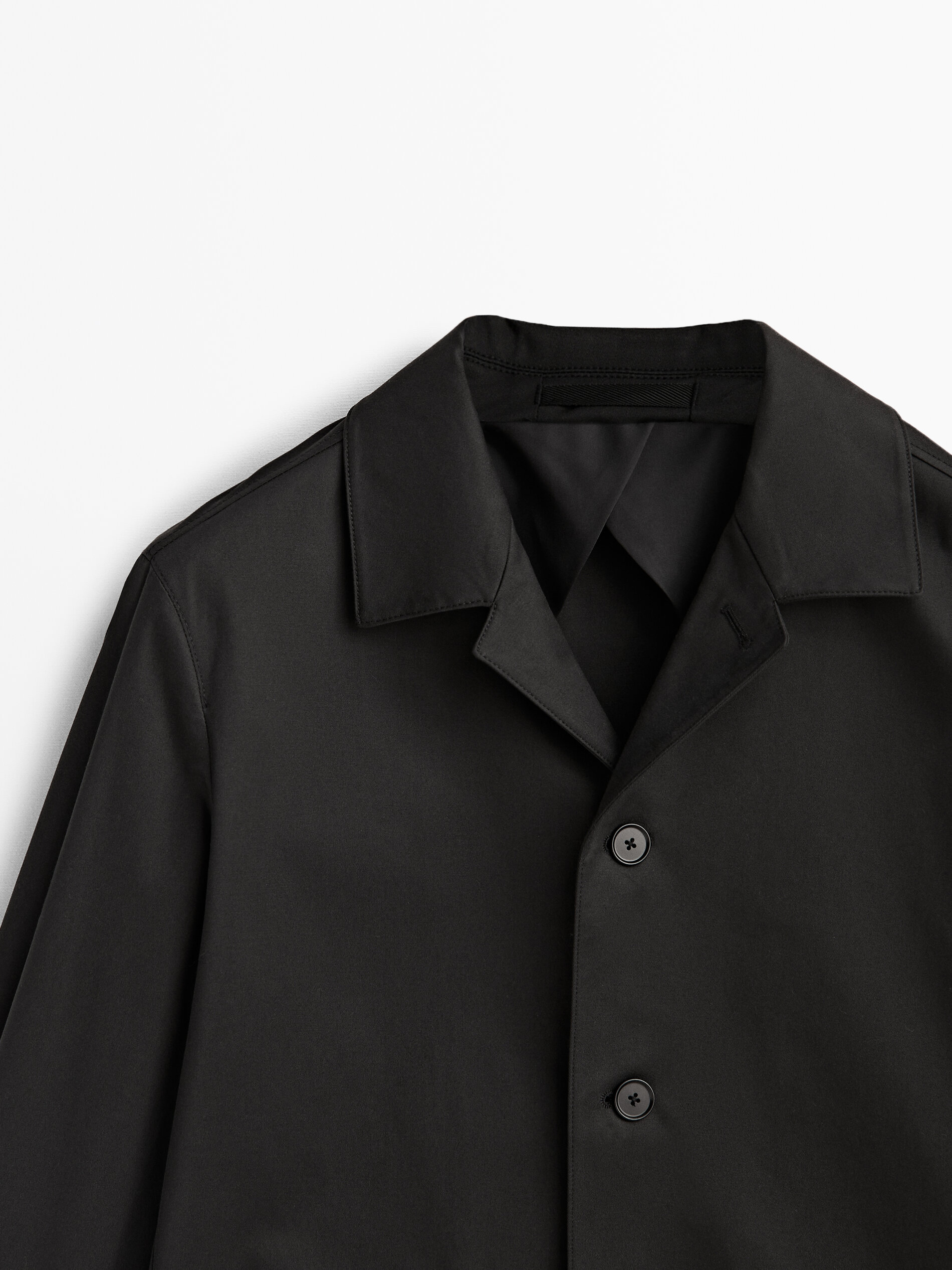 Sobrecamisa mezcla algodón -Studio - PRETO