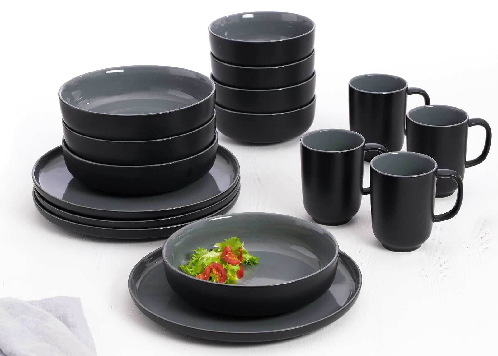 Ritzenhoff & Breker Teller und Schalenset Jasper 24er Set