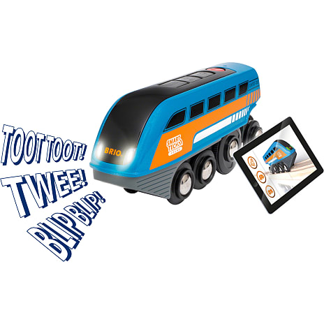 BRIO 33971 Smart Tech Sound Lokomotiv med lydoptager