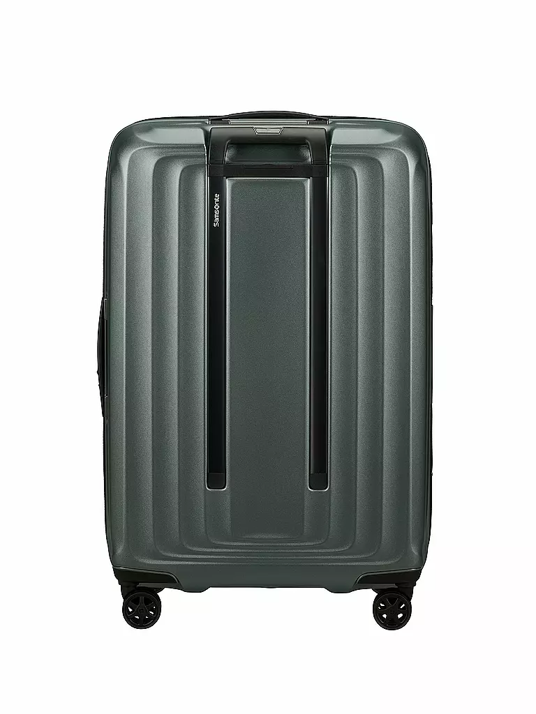 SAMSONITE Trolley Nuon Spinner 69cm erweiterbar Matt Sage Khaki grün