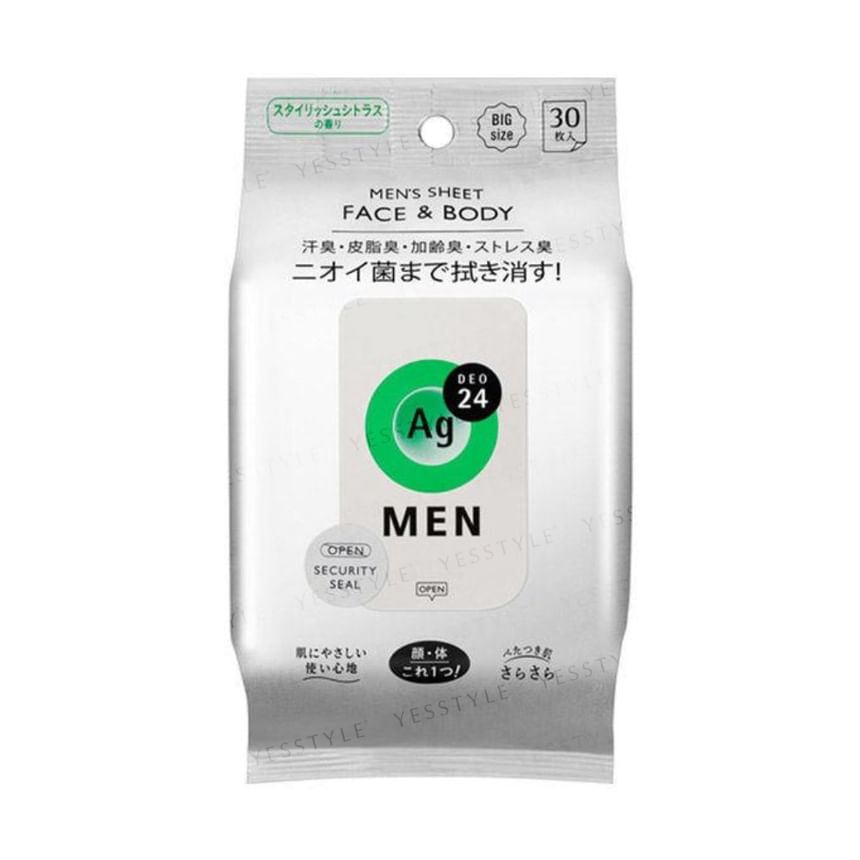 Shiseido - Ag Deo 24 Men Gezichts- & Lichaamsmasker
