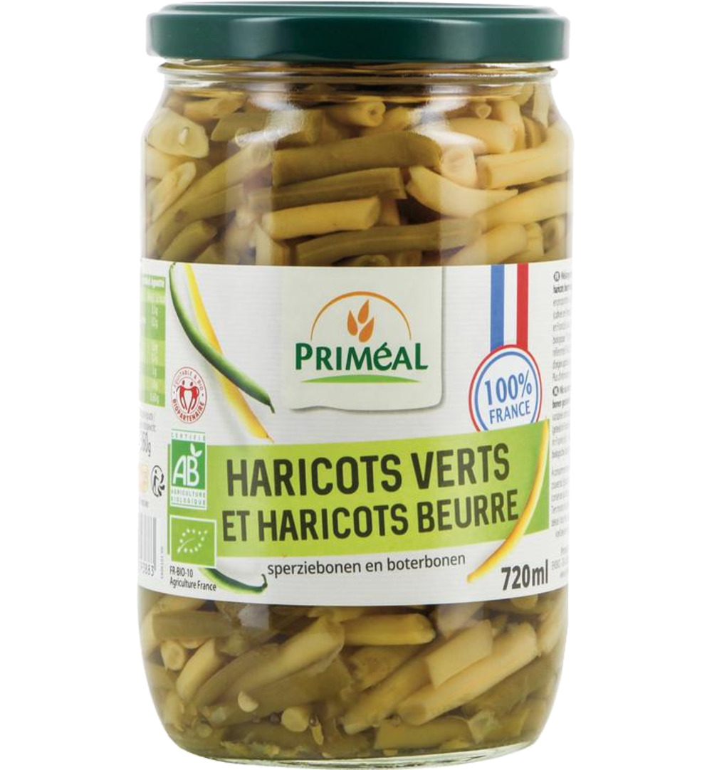 Priméal Sperziebonen En Boterbonen Uit Frankrijk Bio (660 gr)