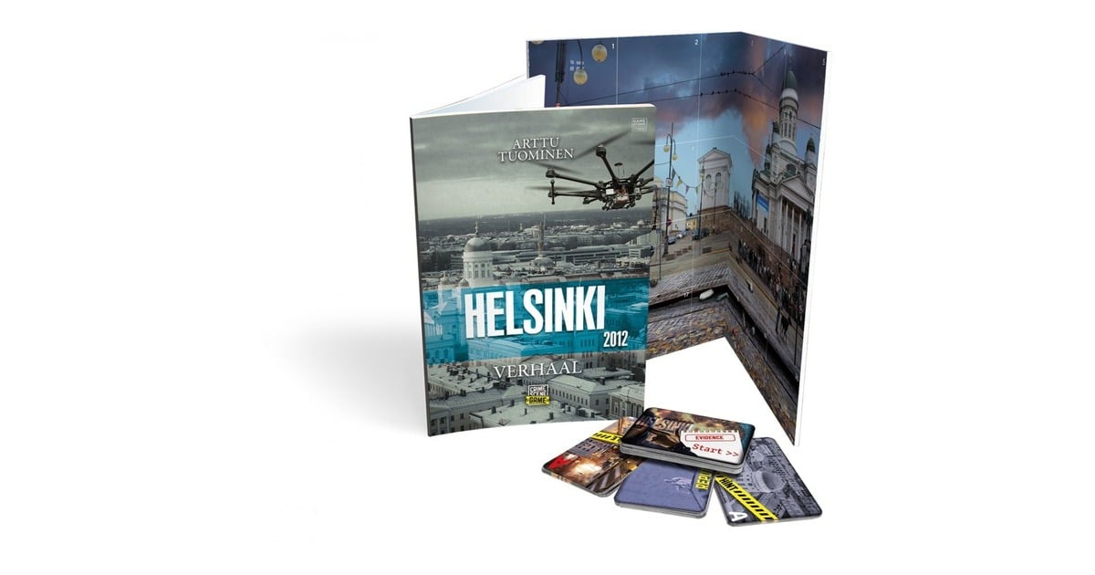 TacticCrime Scene: Helsinki Bordspel  (Nederlands, 1 speler, 120 minuten, Vanaf 18 jaar)
